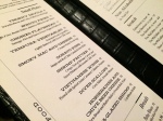Image of the menu from Alchemy Bar & Restaurant, The Westin Chattanooga